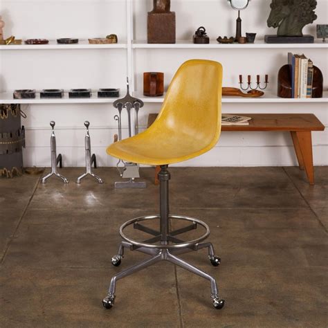 eames drafting stool.